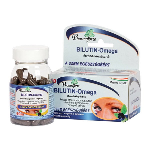 Pharmaforte Bilutin-Omega kapszula (60x)