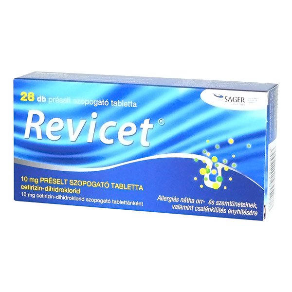 Revicet 10 mg préselt szopogató tabletta (28x)