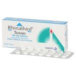 Rhinathiol Tusso 100 mg tabletta (20x)