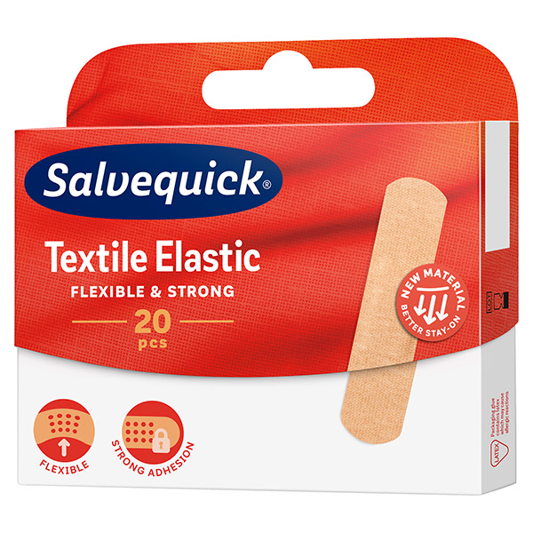 Salvequick Textile Elastic rugalmas ragtapasz (20x)