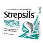 Strepsils Menthol And Eucalyptus szopogató tabletta (24x)