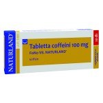 Tabletta coffeini 100 mg FoNo VII. Naturland (20x)