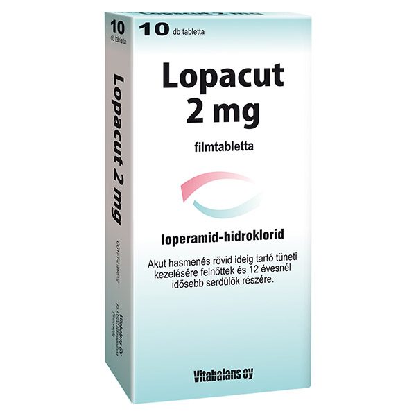 Vitabalans oy Lopacut 2 mg filmtabletta (10x)