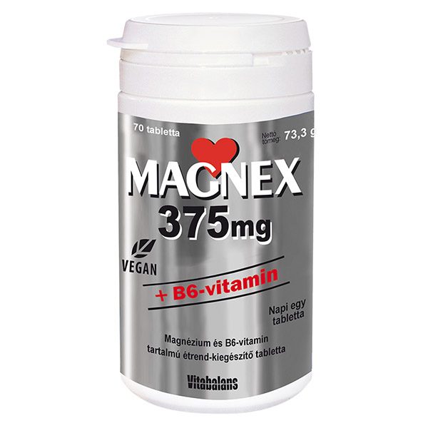 Vitabalans oy Magnex 375 mg + B6-vitamin tabletta (70x)