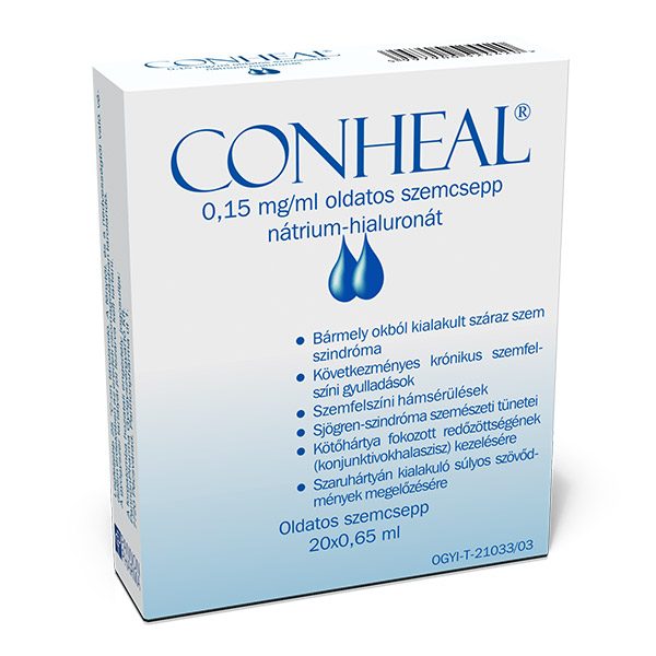 Conheal 0,15 mg/ml oldatos szemcsepp (20x0,65ml)