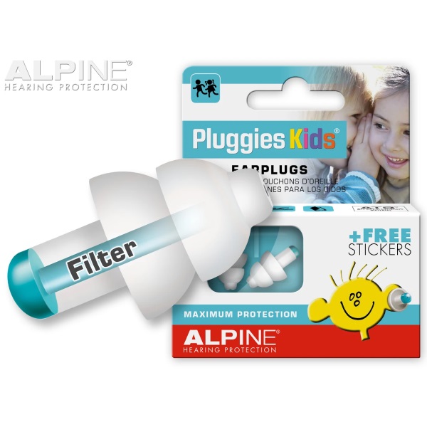 Alpine Pluggies Kids füldugó - 1 pár (2x)