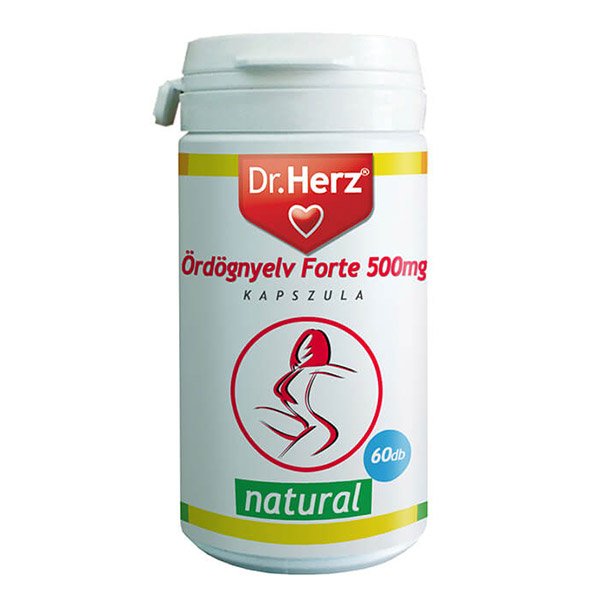 Dr. Herz Ördögnyelv Forte 500 mg kapszula (60x)