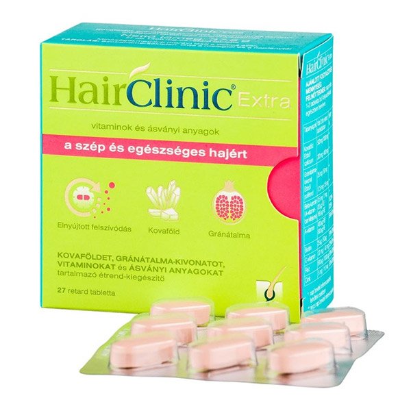 HairClinic (Hair Clinic) Extra retard tabletta (27x)