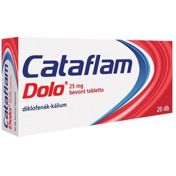 Cataflam Dolo 25 mg bevont tabletta (20x)