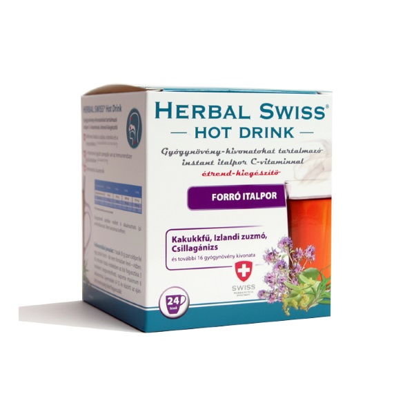 Herbal Swiss Hot Drink forró italpor (24x)