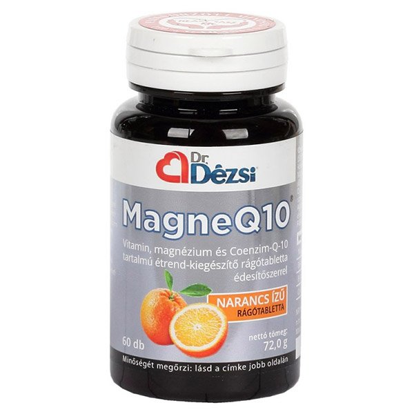 Dr. Dézsi MagneQ10 rágótabletta (60x)