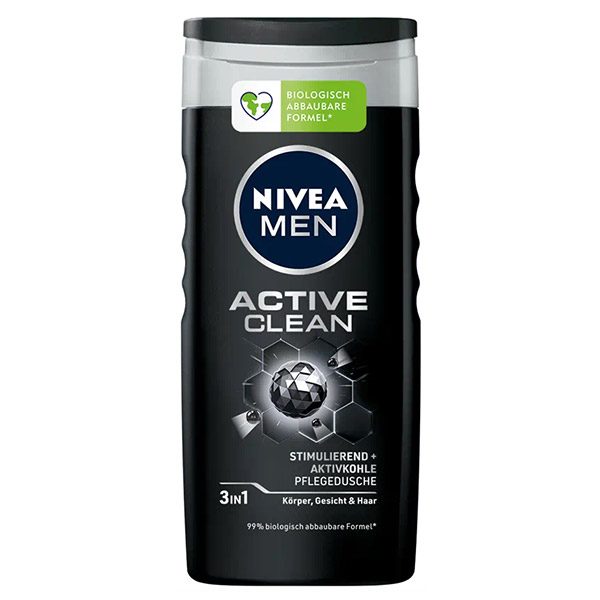 Nivea Men Active Clean tusfürdő (250ml)