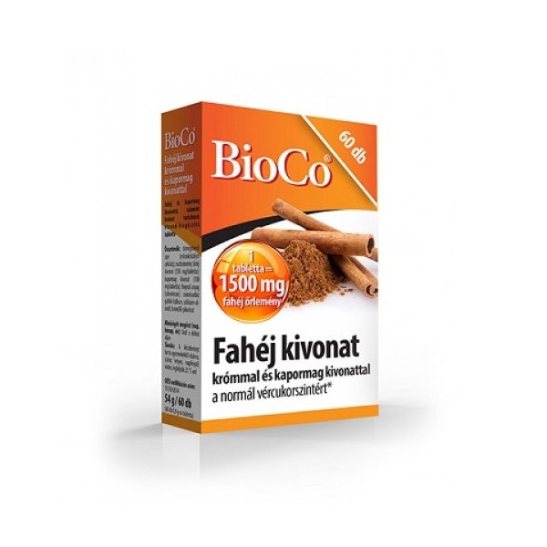 BioCo Fahéj kivonat tabletta (60x)