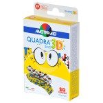Master-Aid Quadra 3D Boys Sensitive gyermek sebtapasz (20x)