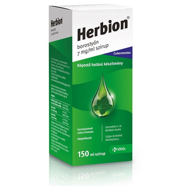 Herbion Borostyán 7 mg/ml szirup (150ml)