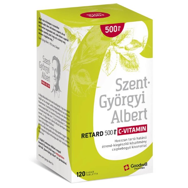 Szent-Györgyi Albert C-vitamin 500 mg retard tabletta (120x)