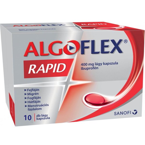 Algoflex Rapid 400 mg kapszula (10x)