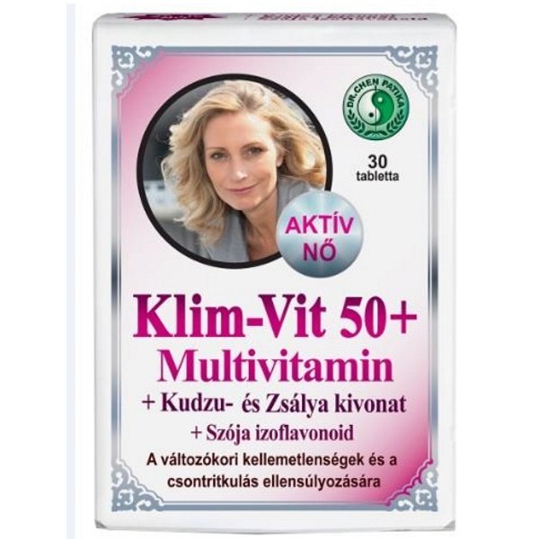 Dr. Chen Klim-Vit 50+ multivitamin tabletta (30x)