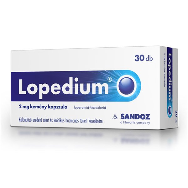 Lopedium 2 mg kemény kapszula (30x)