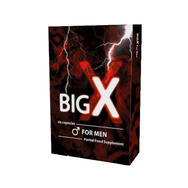 BigX Potencianövelő kapszula férfiaknak (6x)