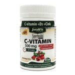 JutaVit C-vitamin 500 mg + D3-vitamin + Cink + csipkebogyó kivonattal retard filmtabletta (45x)