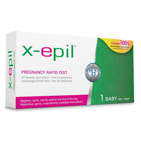 X-Epil Terhességi gyorsteszt csík (1x)