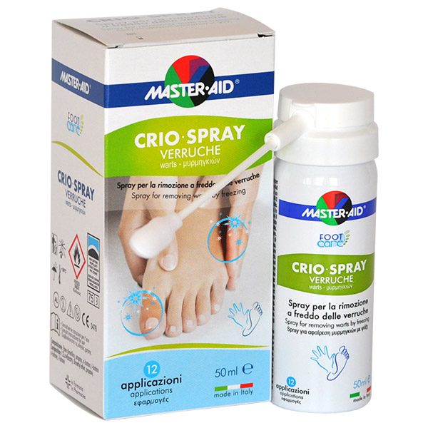 Master-Aid Foot Care Crio szemölcsírtó spray (50ml)