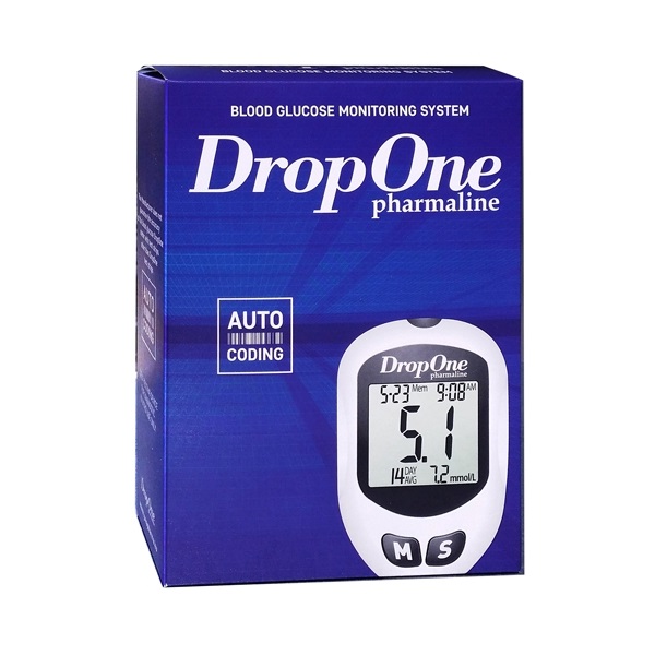 DropOne vércukorszintmérő készülék (1x)