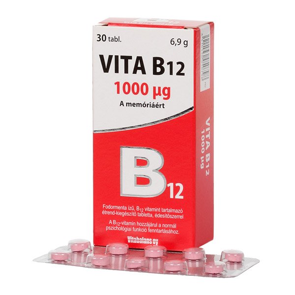 Vitabalans oy Vita B12 tabletta (30x)