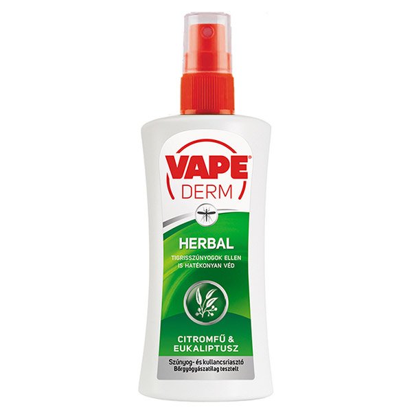 VAPE Derm Herbál szúnyog- és kullancsriasztó pumpás aeroszol (100ml)