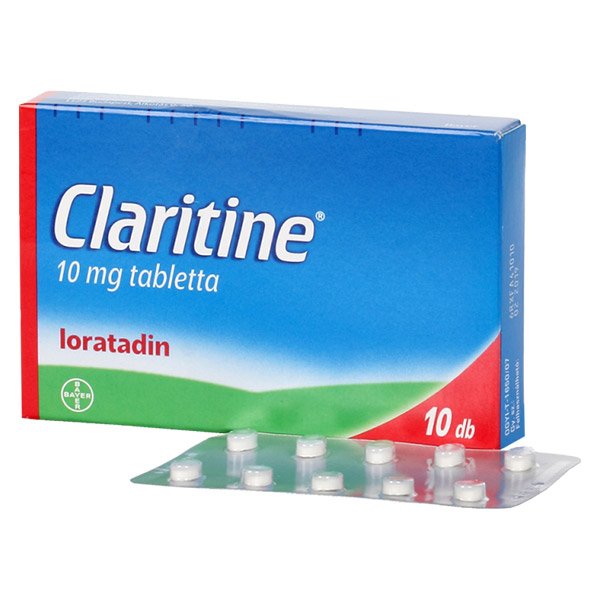 Claritine 10 mg tabletta (10x)