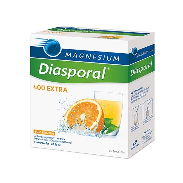Magnesium Diasporal 400 extra granulátum (20x)