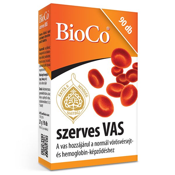 BioCo Szerves Vas tabletta (90x)