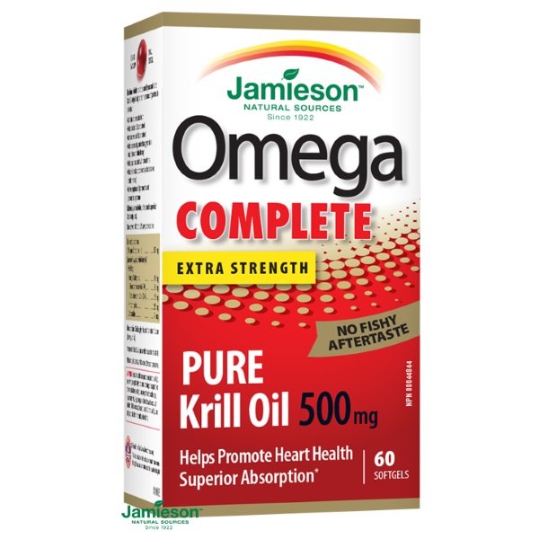 Jamieson Omega Complete Pure Krill 500 mg kapszula (60x)