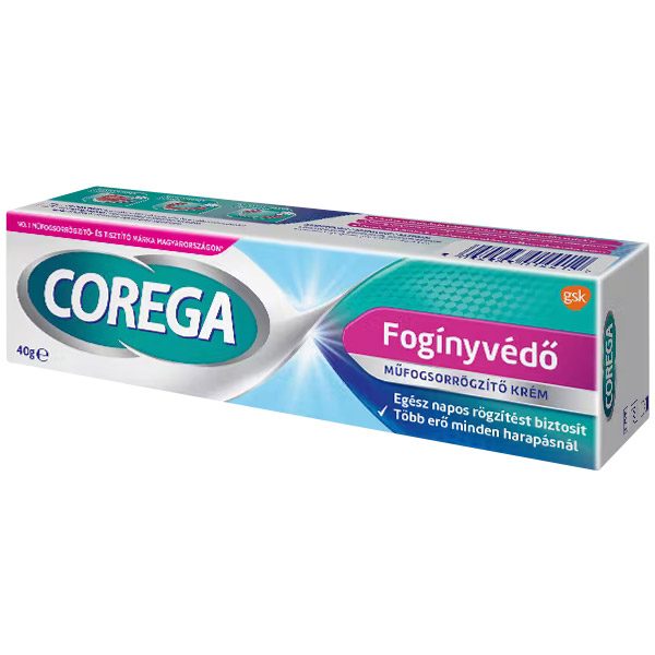 Corega Fogínyvédő műfogsorrögzítő krém (40g)