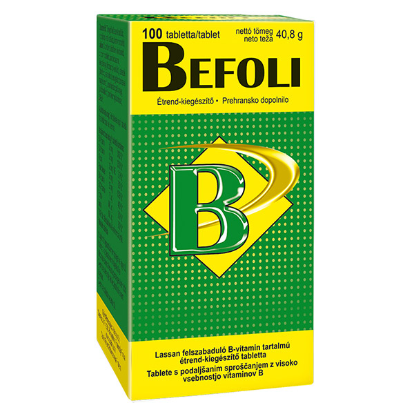 Vitabalans oy Befoli B-vitamin Retard tabletta (100x)