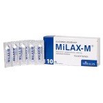 Milax-M Glicerines végbélkúp 2500 mg felnőtteknek (10x)