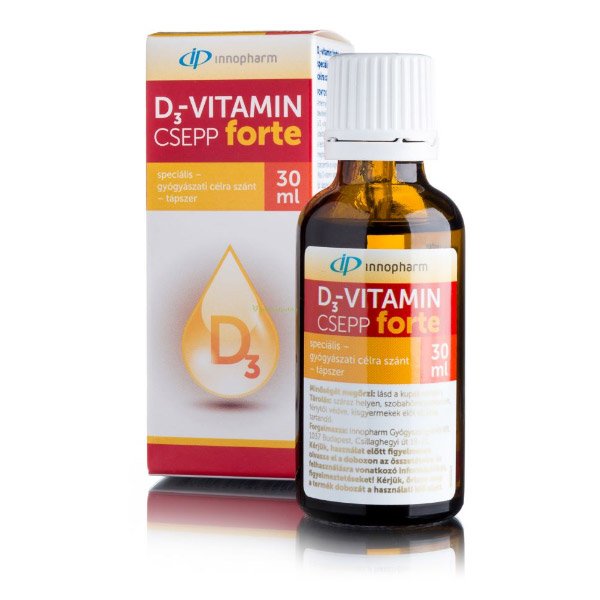 Innopharm D3-vitamin Forte csepp (30ml)