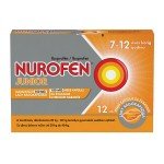 Nurofen Junior narancsízű 100 mg lágy rágókapszula (12x)