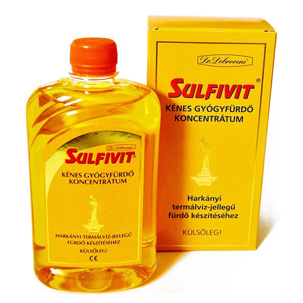Sulfivit Kénes gyógyfürdő koncentrátum (500ml)