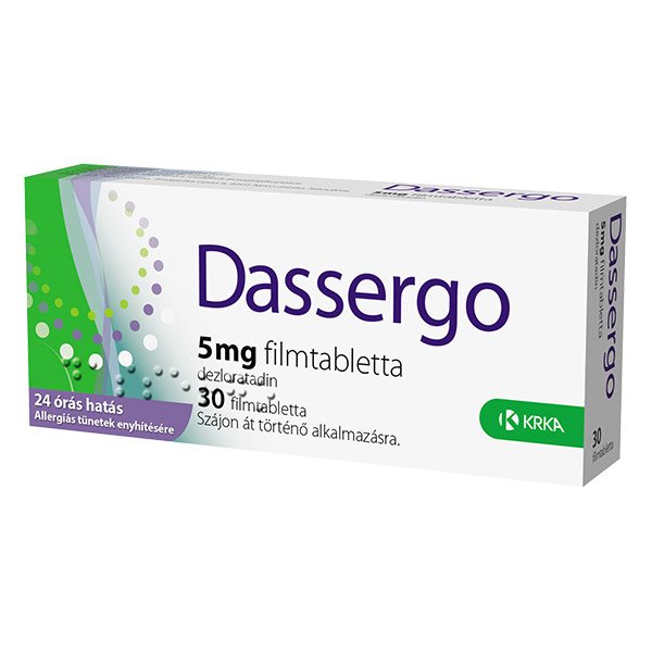 Dassergo 5 mg filmtabletta (30x)