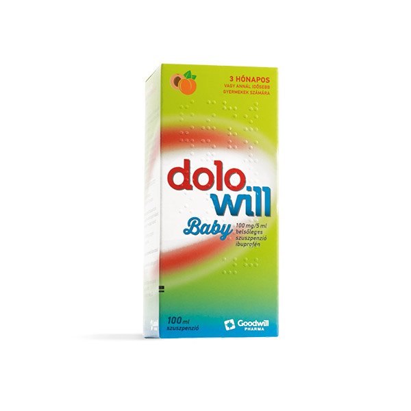 Dolowill Baby 100 mg/5 ml belsőleges szuszpenzió (100ml)
