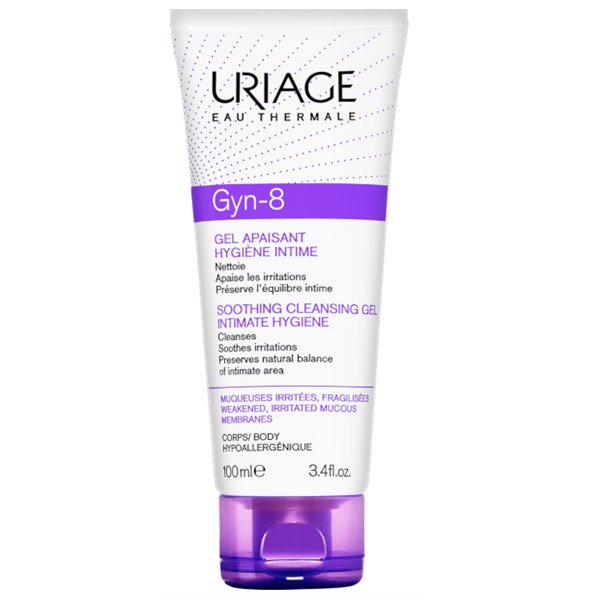Uriage Gyn-8 nyugtató intim mosakodó gél pH8 (100ml)