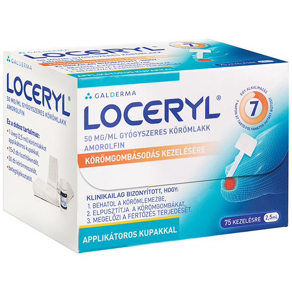 Loceryl 50 mg/ml gyógyszeres körömlakk (1x)