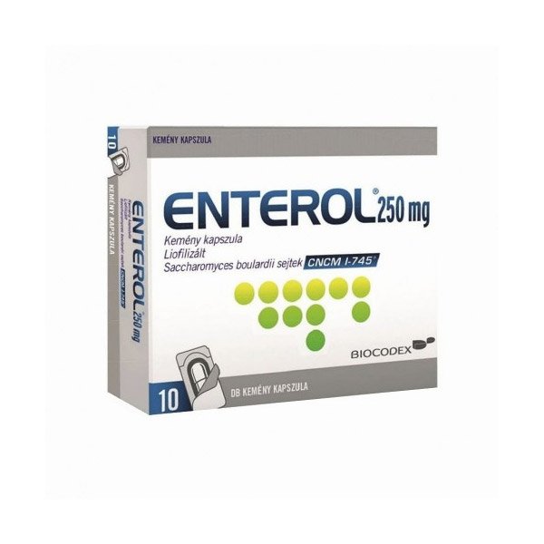Enterol 250 mg kapszula (10x)
