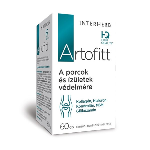 Interherb Artofitt porc-ízület tabletta (60x)