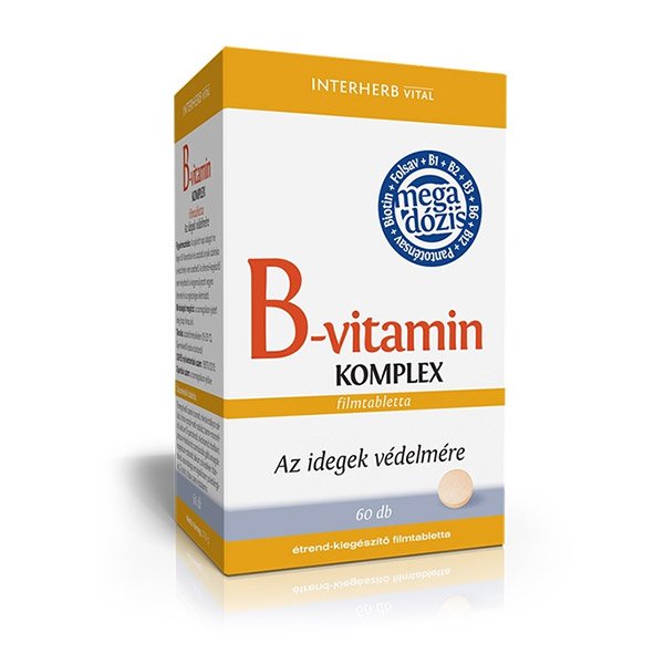Interherb B-vitamin Komplex tabletta (60x)