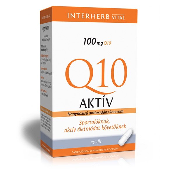 Interherb Q10 Aktív kapszula (30x)