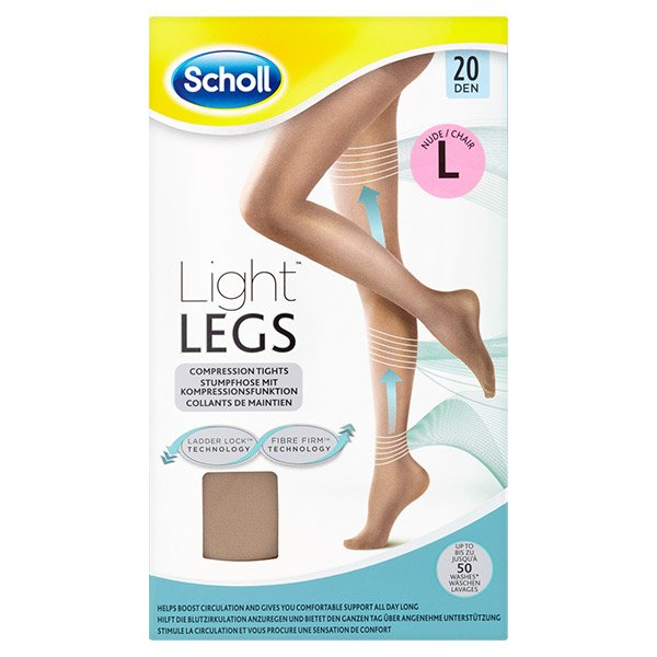 Scholl Light Legs kompressziós harisnyanadrág 20 DEN testszínű - L (1x)