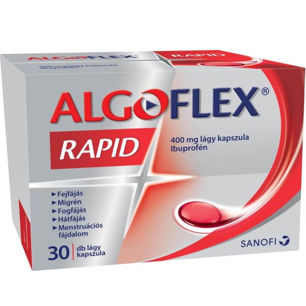 Algoflex Rapid 400 mg kapszula (30x)